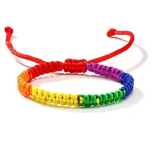 Pride touw armband 